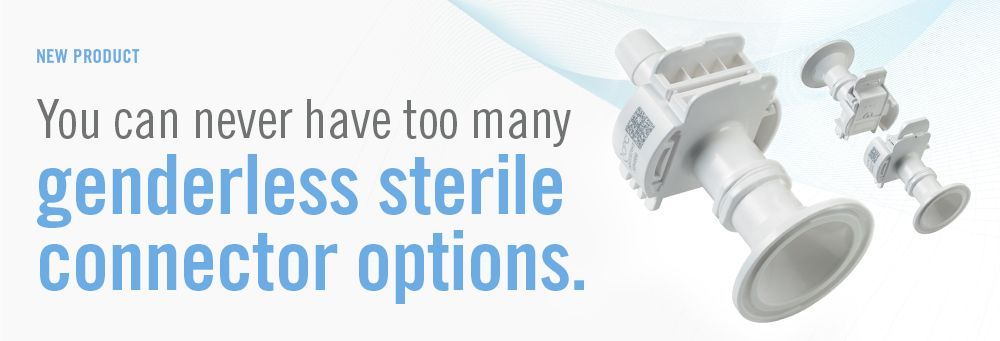New Product Introduction. You can never have too many genderless sterile connector options.